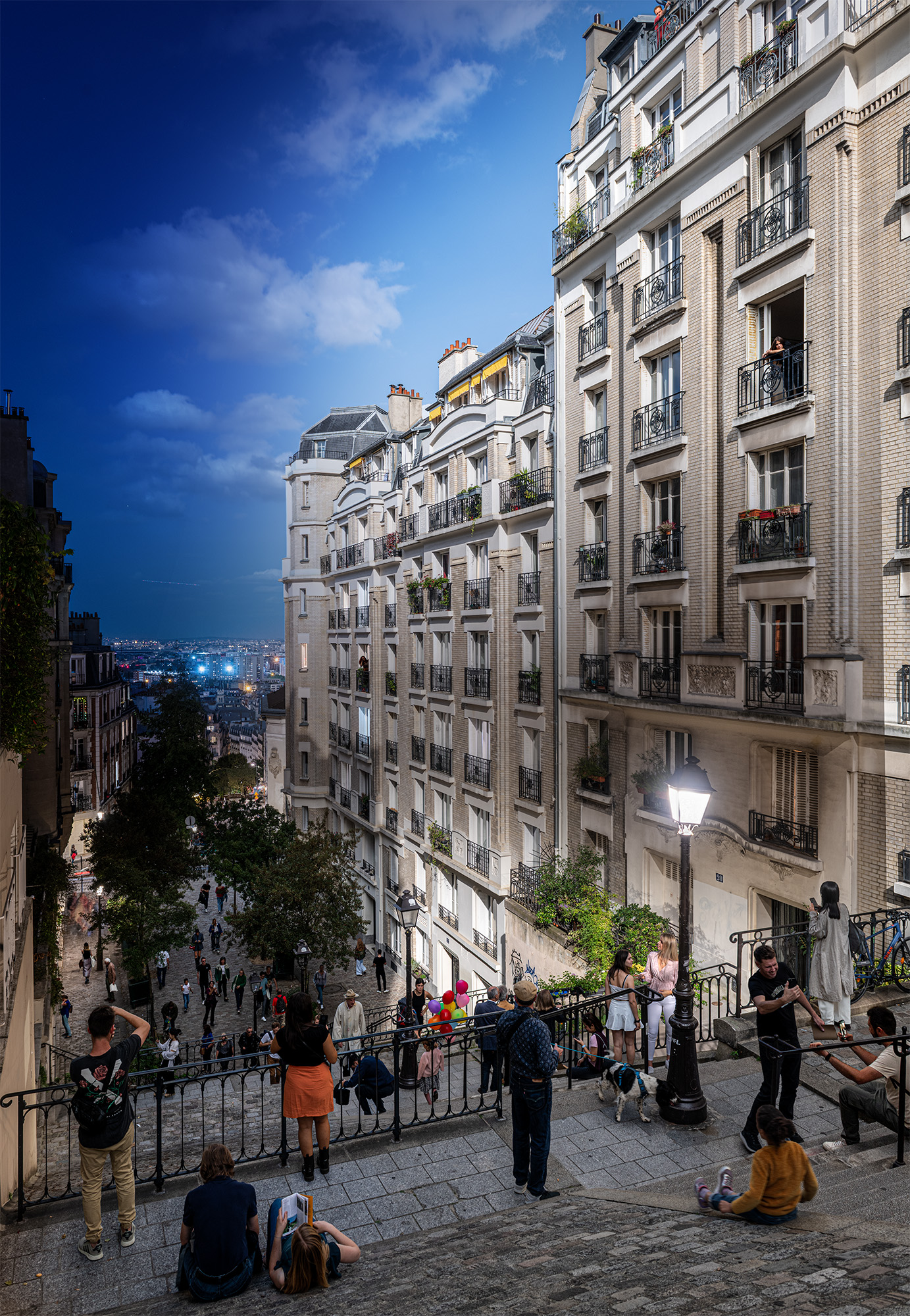 Timelapse Rue de l'Université, Paris, France